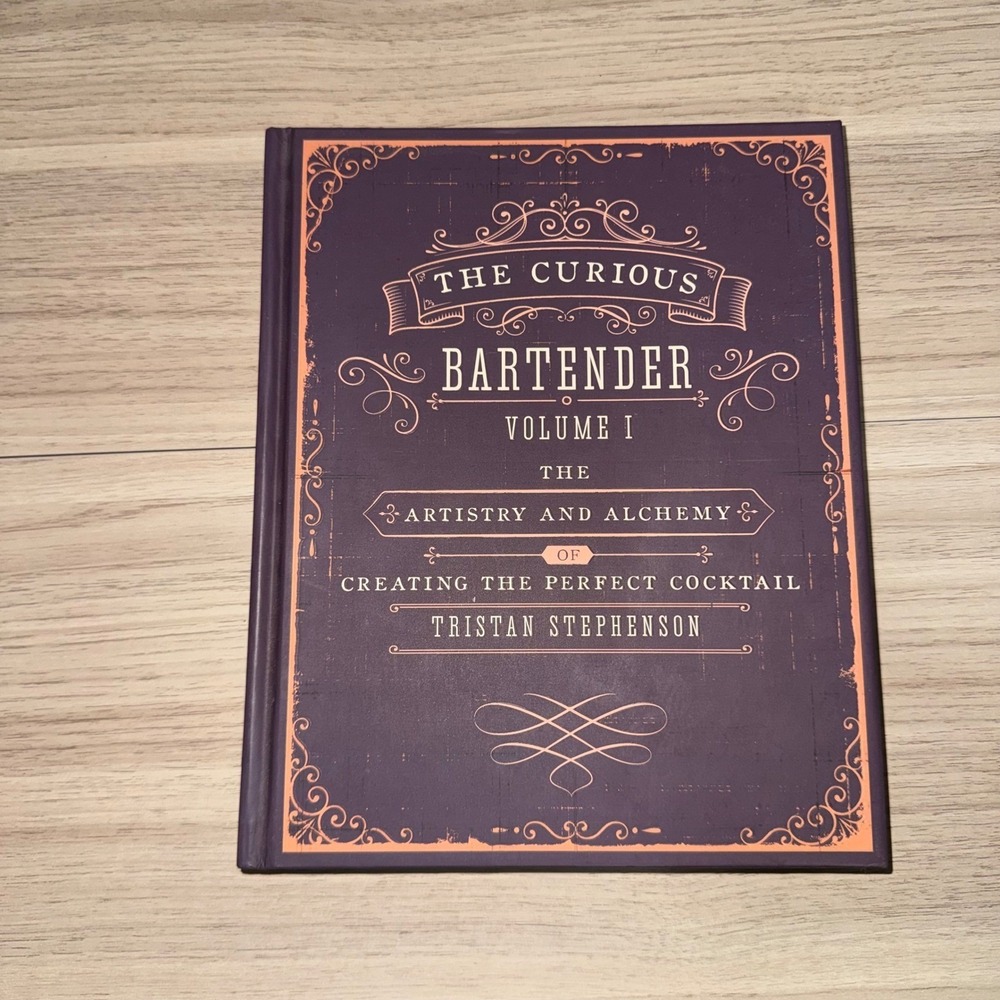 Tristan Stephenson The Curious Bartender Vol 1 Book OS Purple Exc Hardcover